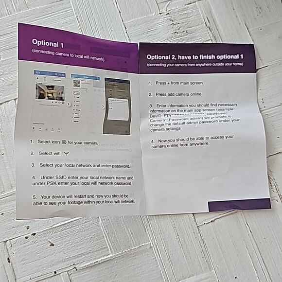 Mini Camera Two Charging Cords and Magnetic Holder Use in Car, House, or Office - Picture 8 of 10